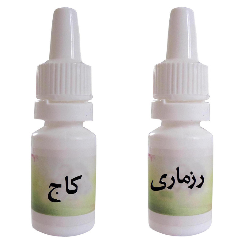 اسانس شمع مدل رزماری و کاج حجم 10 میلی لیتر بسته 2 عددی