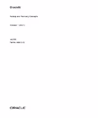 خرید و دانلود نسخه کامل کتاب Oracle 9i. Backup and Recovery Concepts