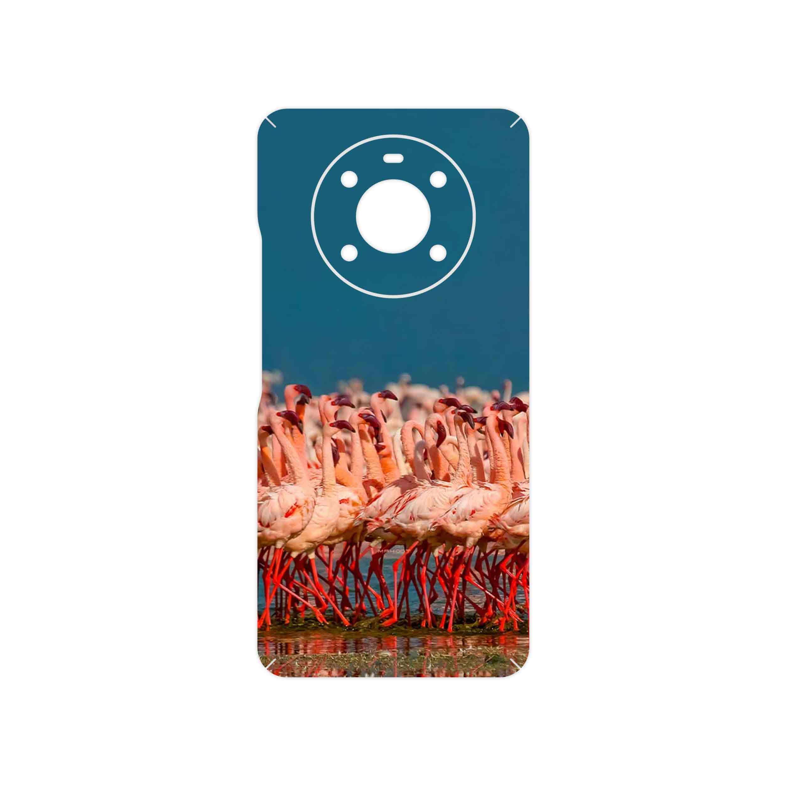 برچسب پوششی ماهوت مدل Flamingo مناسب برای گوشی موبایل آنر X9 4G