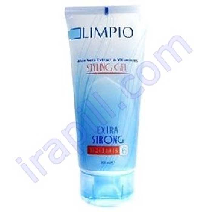 ژل موی سر بسیار قوی حاوی آلوئه‌ ورا و ويتامین B5 لیمپیو حجم 200 میلی لیتر