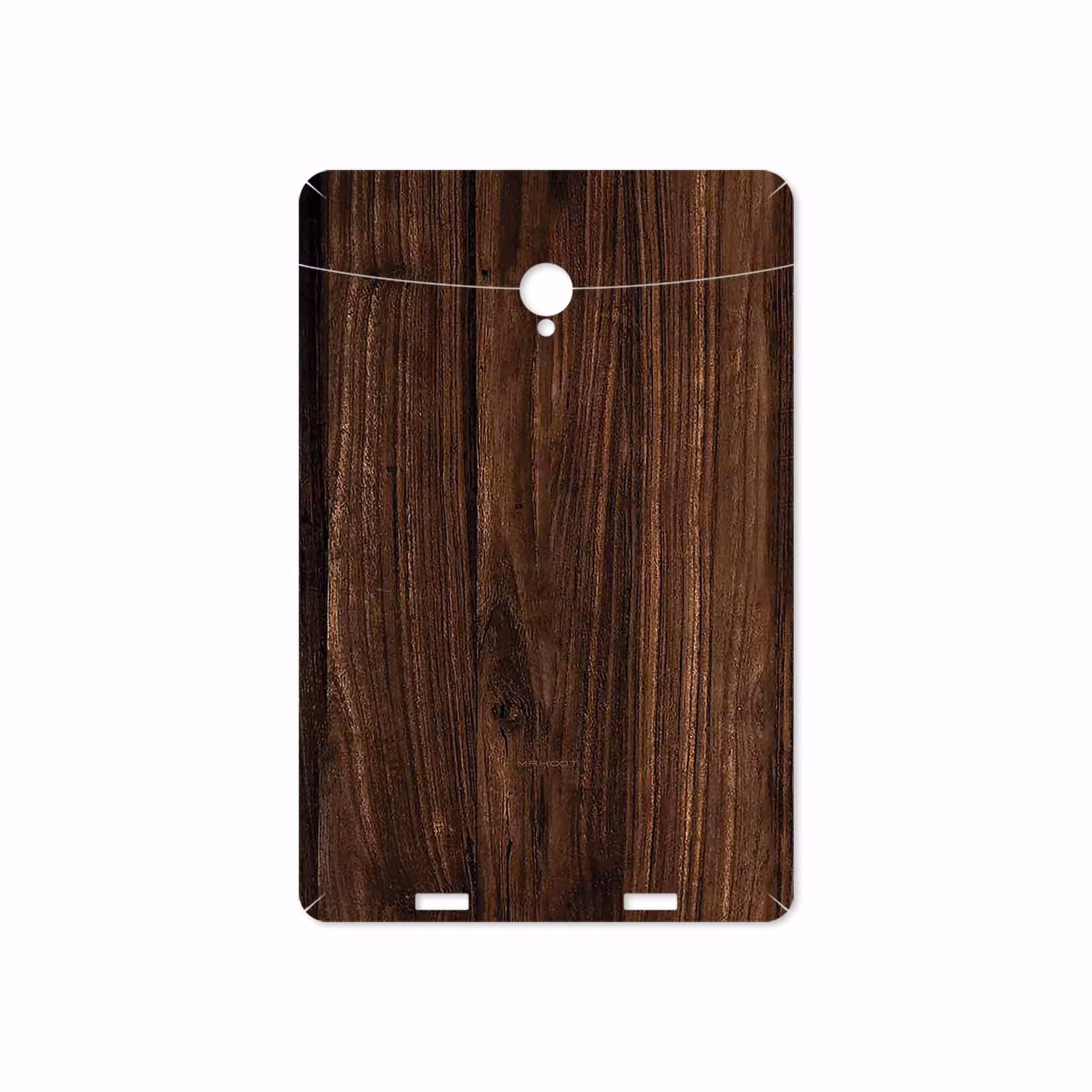 برچسب پوششی ماهوت مدل Dark Walnut Wood مناسب برای تبلت وریکو Unipad