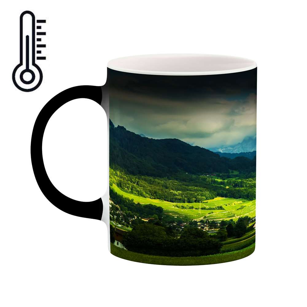 ماگ حرارتی کاکتی طرح منظره مدل mgh15809