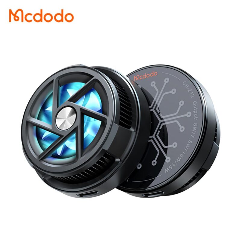 شارژر وایرلس مگنتی و فن گیمینگ موبایل مک دودو Mcdodo CH-2120 توان 15 وات