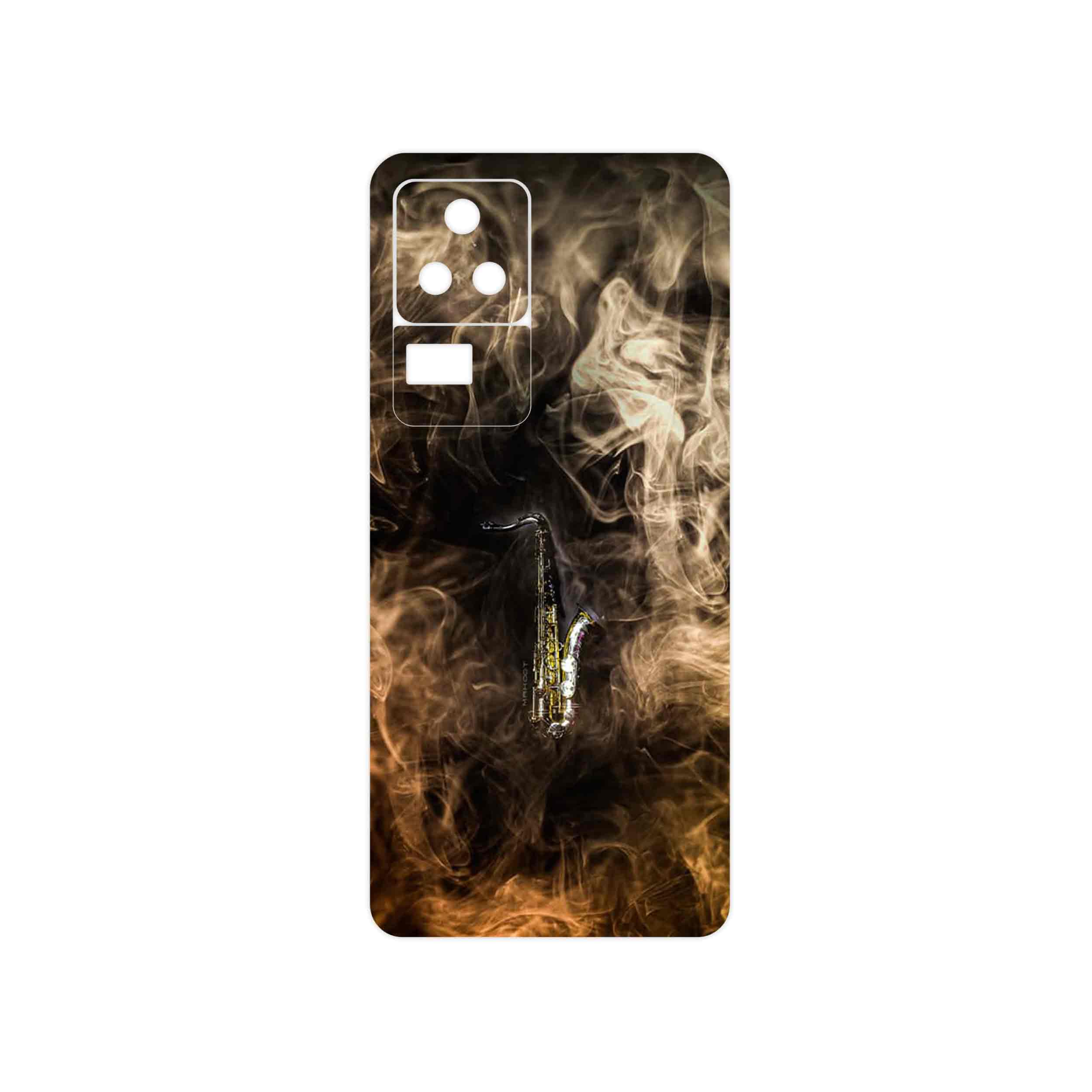 برچسب پوششی ماهوت مدل Saxophone مناسب برای گوشی موبایل شیائومی Poco F4 5G