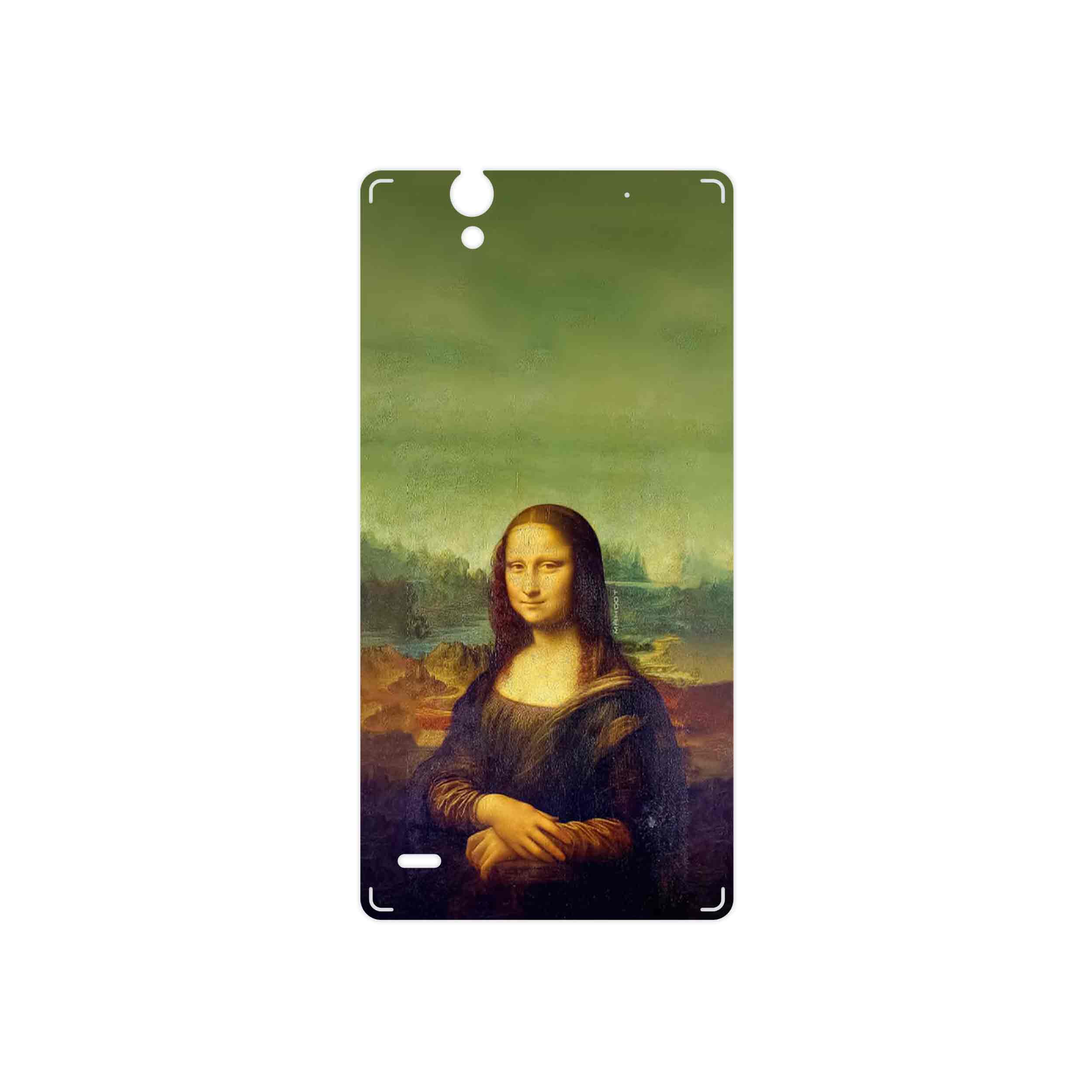 برچسب پوششی ماهوت مدل Mona Lisa of da Vinci مناسب برای گوشی موبایل سونی Xperia C4