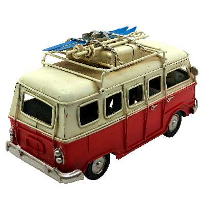 ماکت دکوری طرح ماشین فولکس با چوب اسکی کد 1511.45