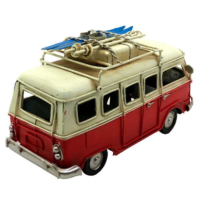 ماکت دکوری طرح ماشین فولکس با چوب اسکی کد 1511.45