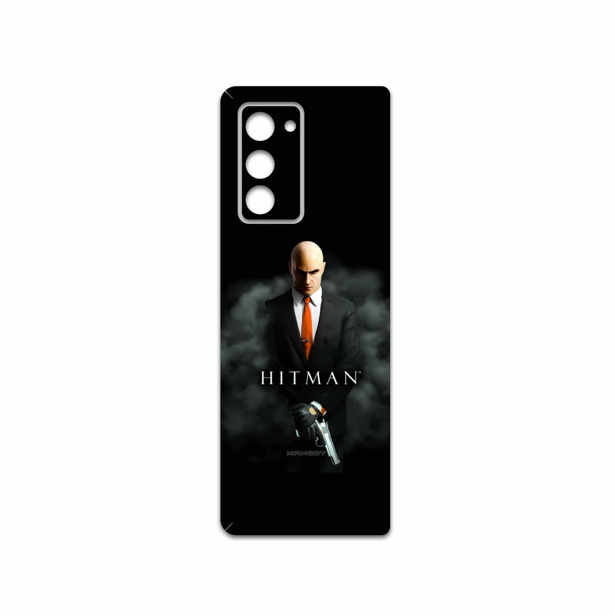 برچسب پوششی ماهوت مدل Hitman-Game مناسب برای گوشی موبایل سامسونگ Galaxy Z FOLD 2
