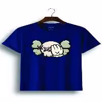 تیشرت پنبه طرح kaws کد 3053