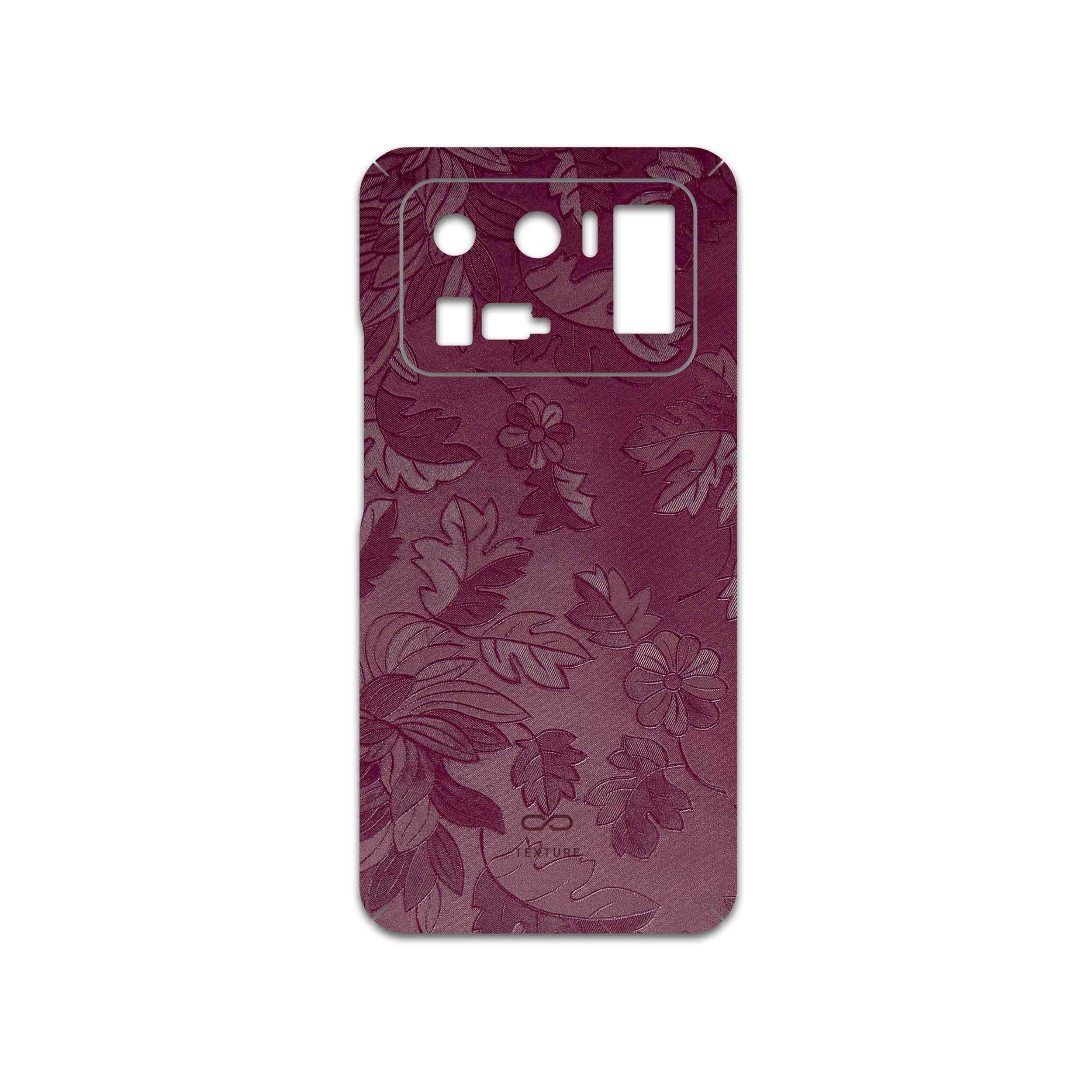 برچسب پوششی ماهوت مدل Red-Wildflower مناسب برای گوشی موبایل شیائومی Mi 11 Ultra