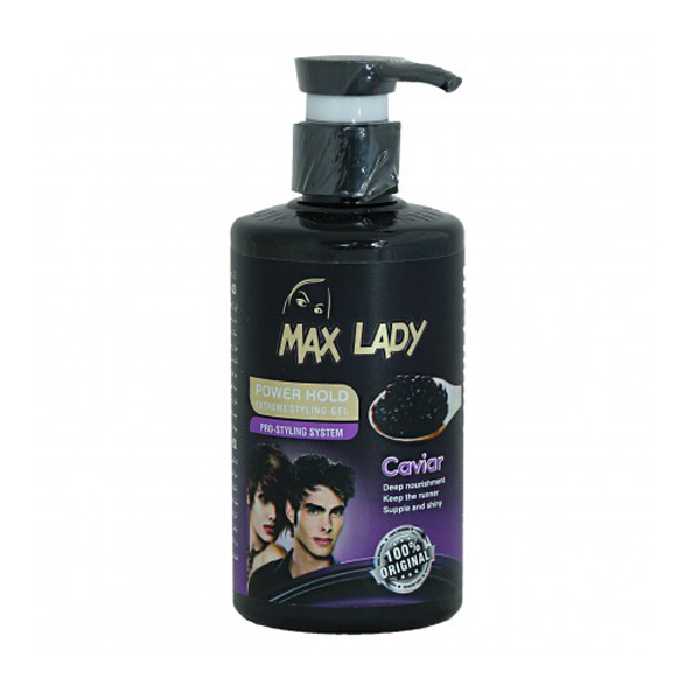 ژل مو مکس لیدی مدل خاویار حجم 260 میلی لیتر