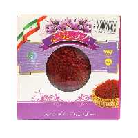 زعفران سرگل سوپر رویال عیار بالا، سرخ فام شرق، یک مثقال  (4.608 گرم)، بسته بندی شیک(خاتم کاری داخل جعبه) بهترین کیفیت