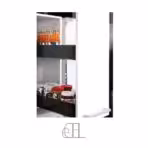 سوپر جا بطری ریلی اسلیم زیر صفحه دو طبقه 106mm با آرامبند