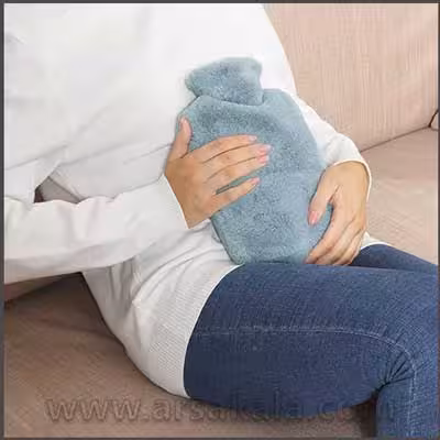 کیسه آب گرم روکش دار بزرگ