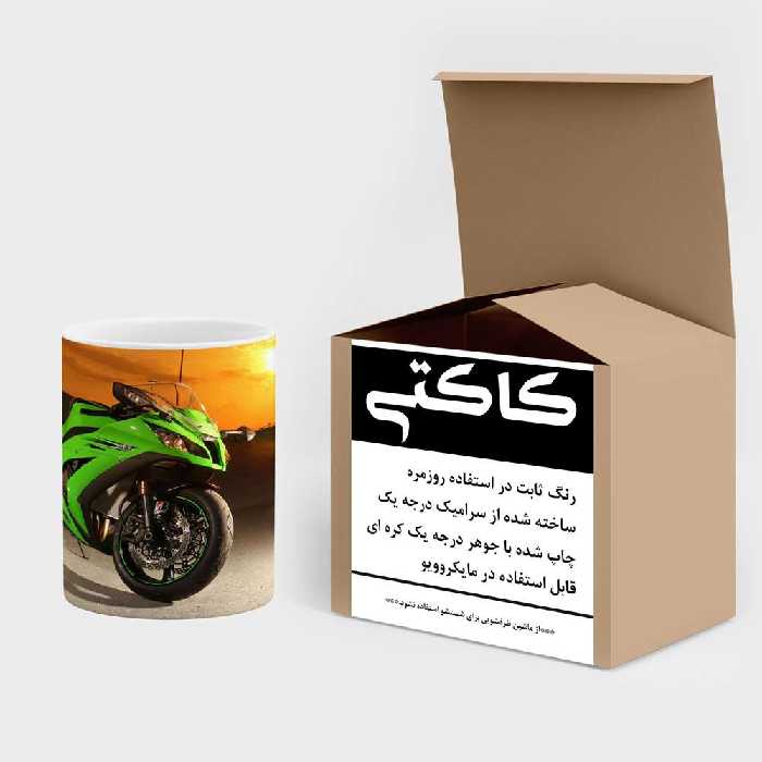 ماگ کاکتی طرح موتور سیکلت مدل mgs15695