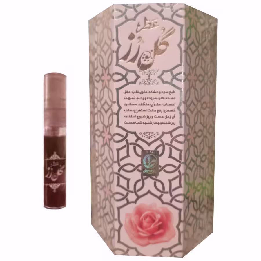 عطر جیبی طیبستان مدل گل رز حجم 5 میلی لیتر 