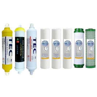 فیلتر دستگاه تصفیه کننده آب مدل FILTER RO- AT8SG مجموعه 8 عددی