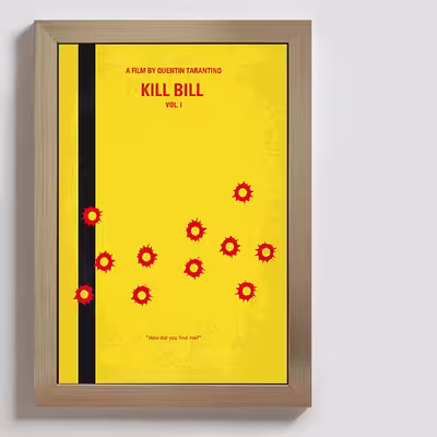 تابلو مدل فیلم kill bill BE049
