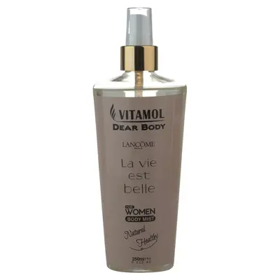 اسپری خوشبو کننده بدن زنانه ویتامول مدل Lancome La Vie Est Belle حجم 250 میلی لیتر