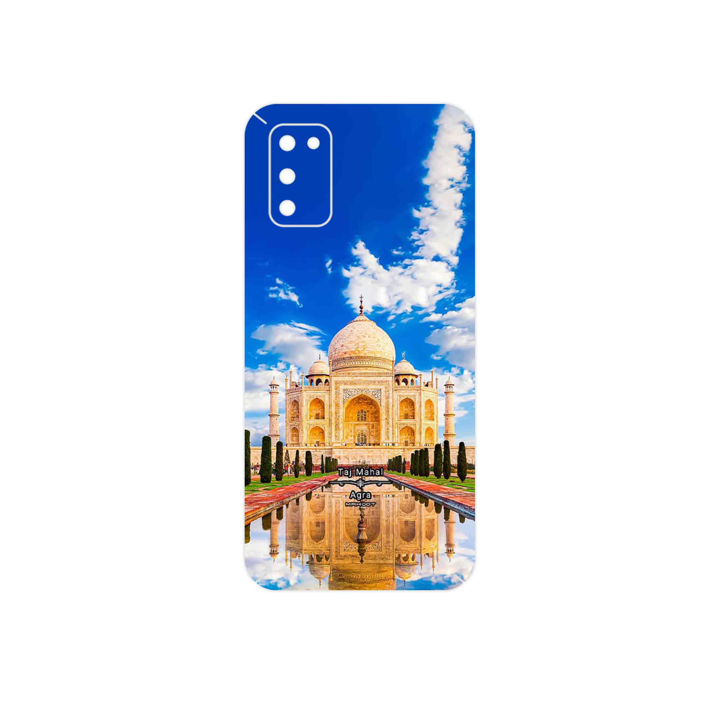 برچسب پوششی ماهوت مدل The Taj Mahal مناسب برای گوشی موبایل سامسونگ Galaxy A02S