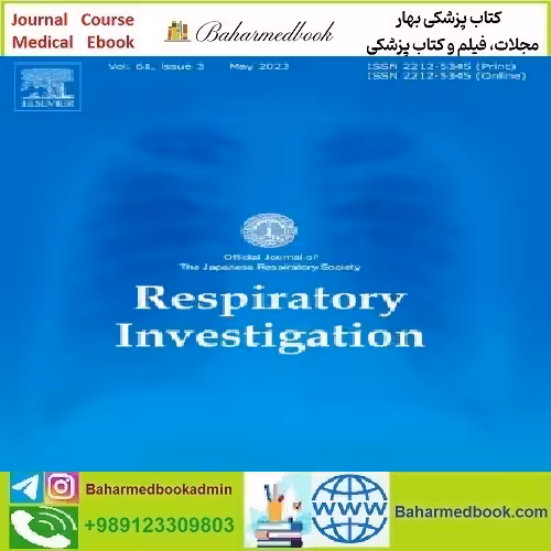 Respiratory Investigation Volume 62 to 1 2024 TRUE PDF pric