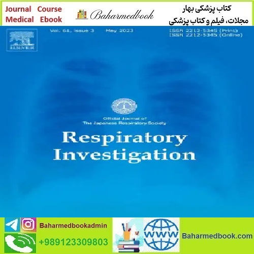 Respiratory Investigation Volume 62 to 1 2024 TRUE PDF pric