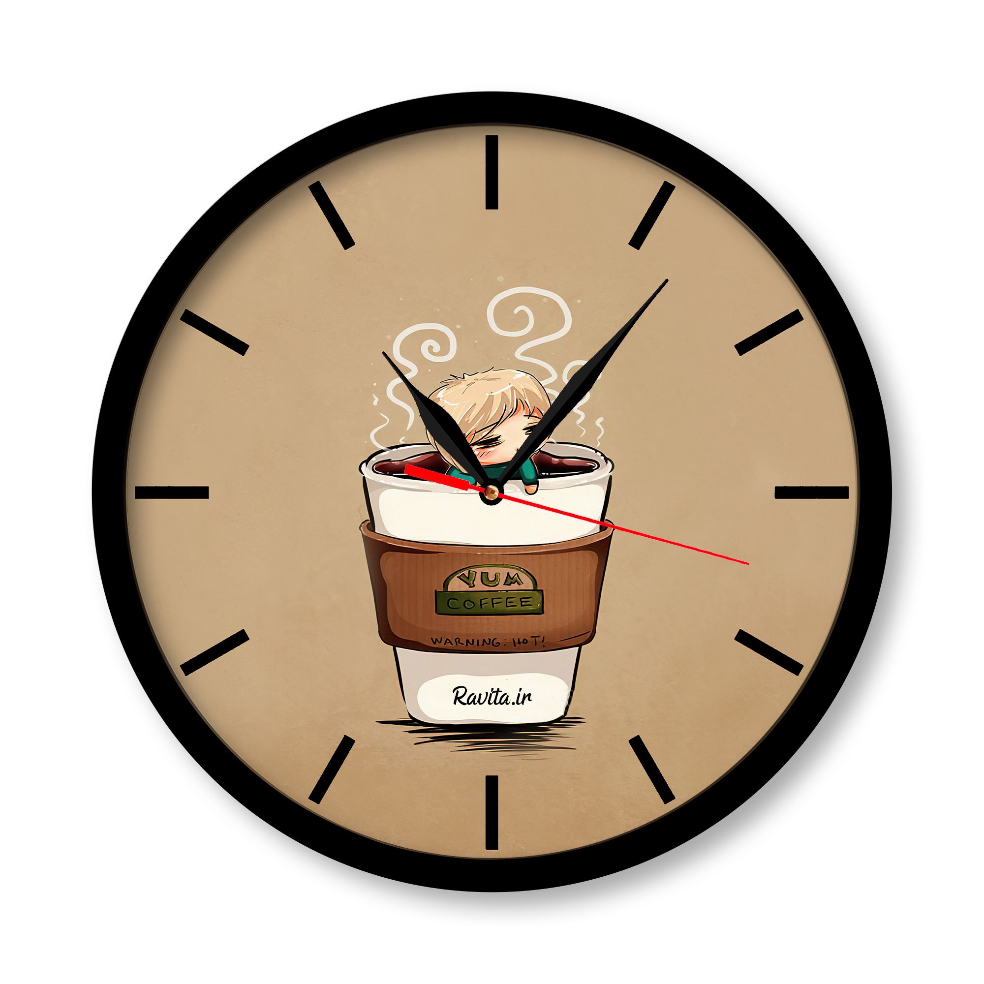 ساعت‌های دیواری راویتا طرح 3010