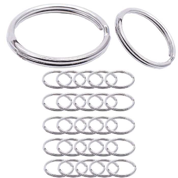 حلقه جاکلیدی کد br38 بسته 25 عددی