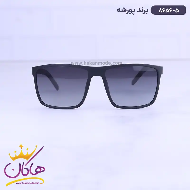 عینک آفتابی پورشه مردانه مشکی p8656/5