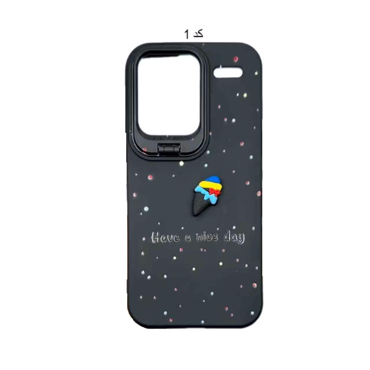 کاور طرح سیلیکون ژله ای هولدر دار مناسب برای گوشی موبایل شیائومی Redmi Note 13 Pro Plus