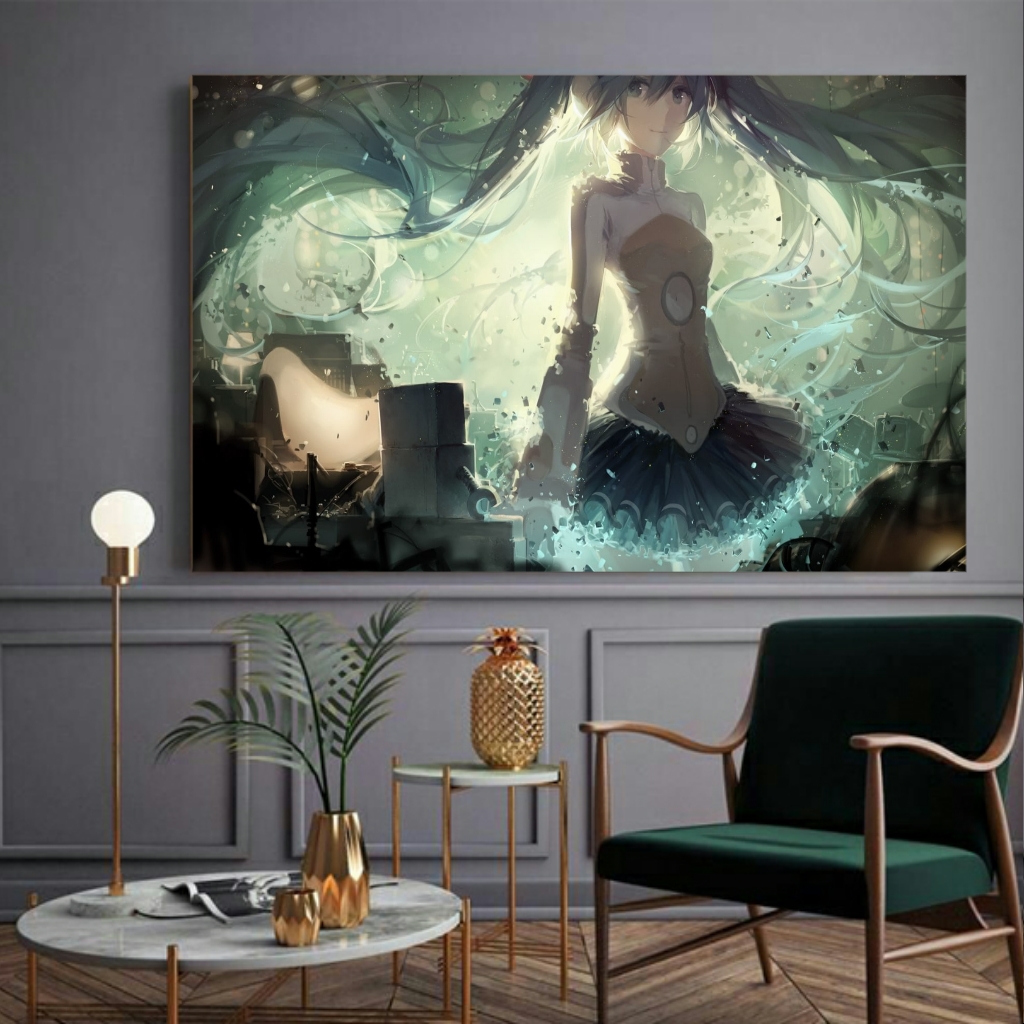 تابلو شاسی طرح انیمه کد BL474