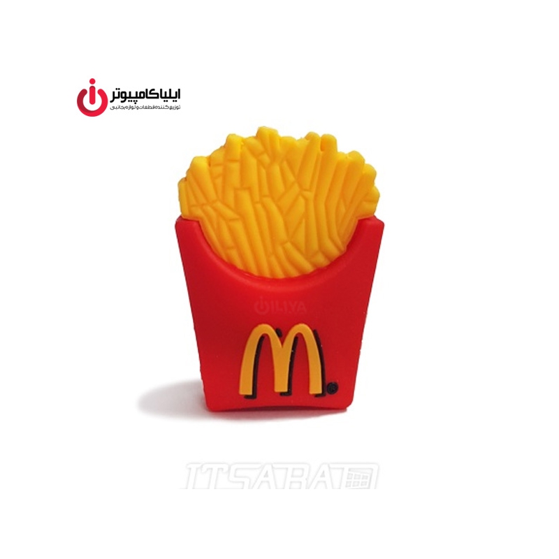 فلش مموری عروسکی کینگ فست مدل FA-12 طرح مک دونالد ظرفیت 32 گیگابایت