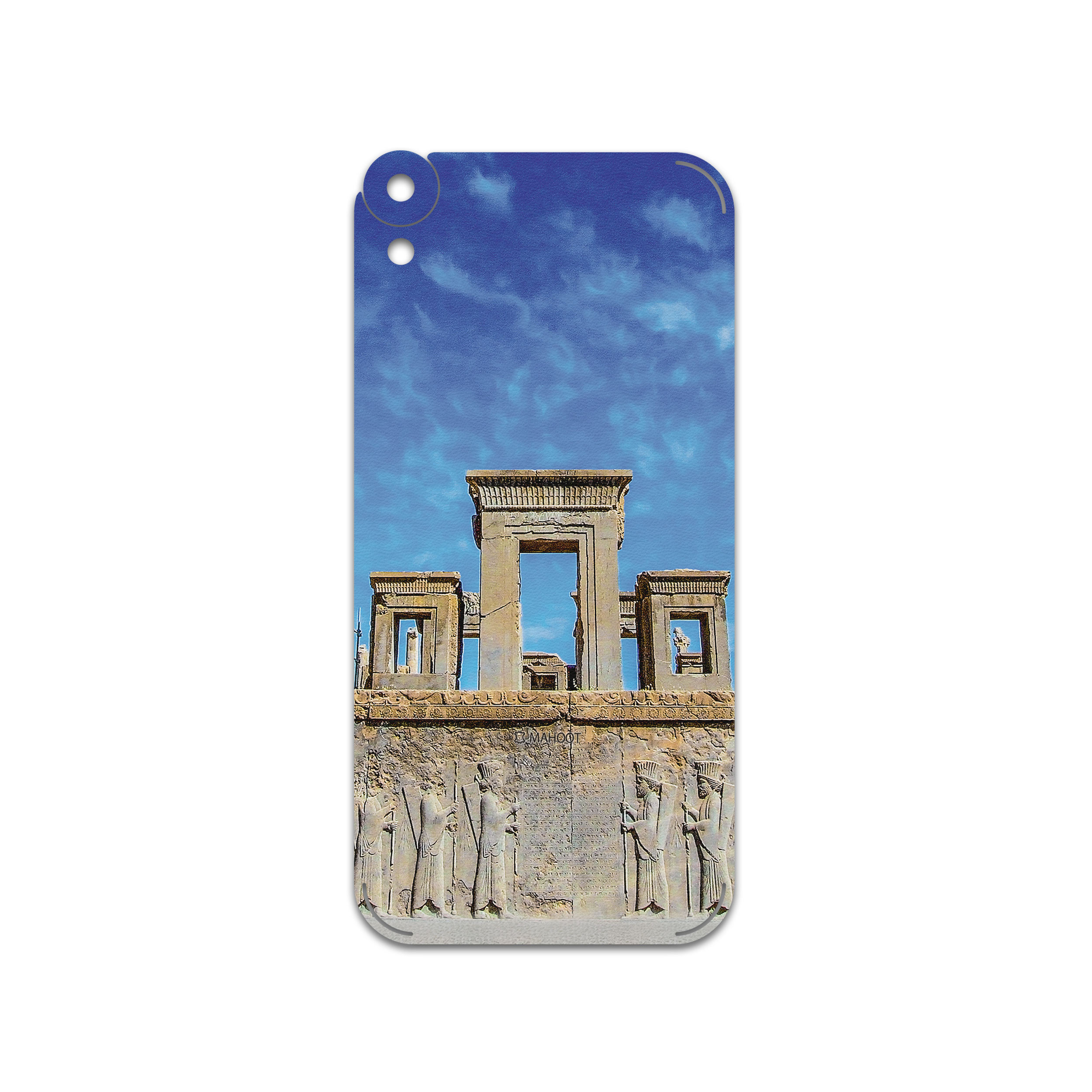 برچسب پوششی ماهوت مدل TAKHT-e-JAMSHID مناسب برای گوشی موبایل اچ تی سی Desire 820