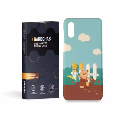 کاور گارد قاب مدل دخترانه مناسب برای گوشی موبایل سامسونگ Galaxy A02