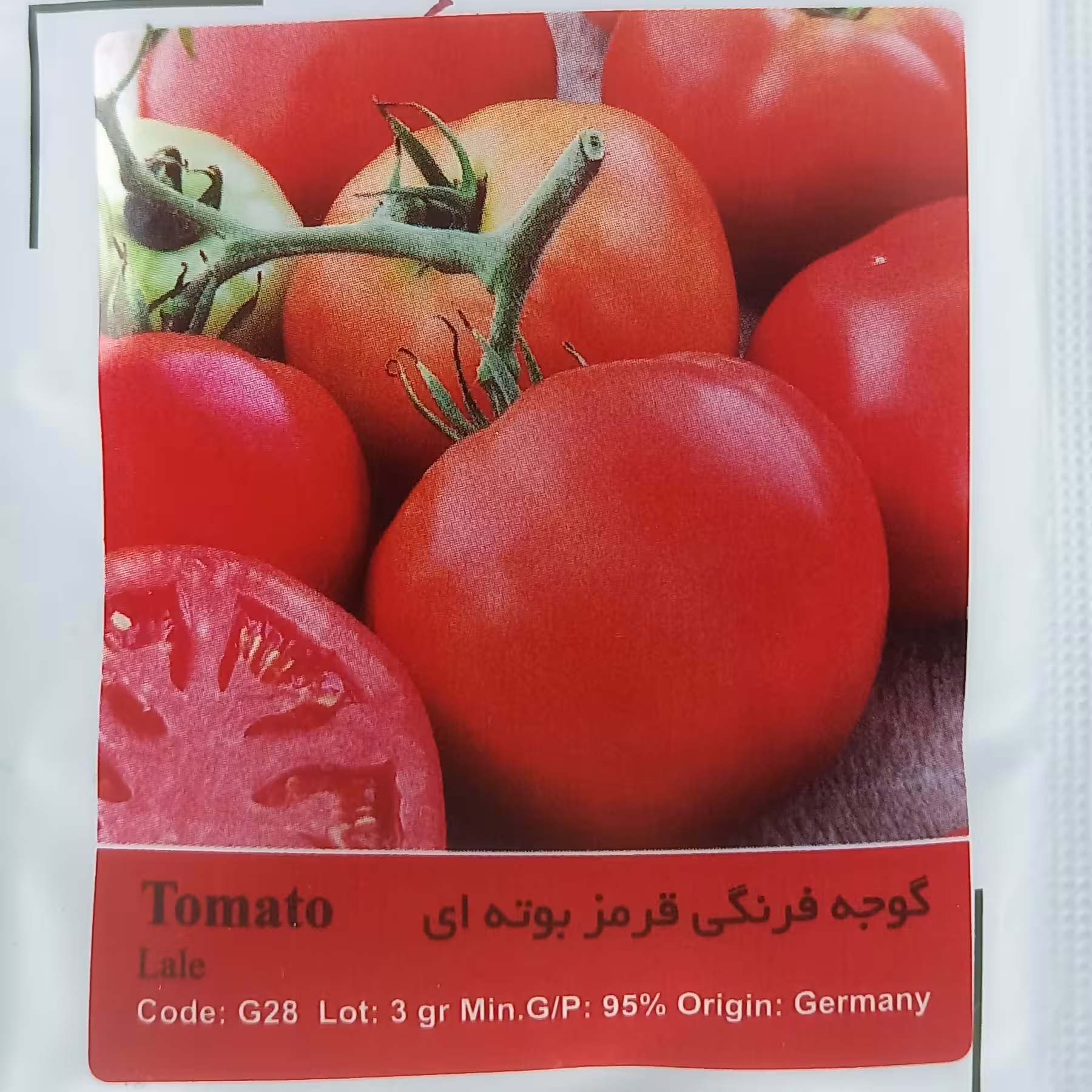 بذر گوجه فرنگی قرمز بوته ای