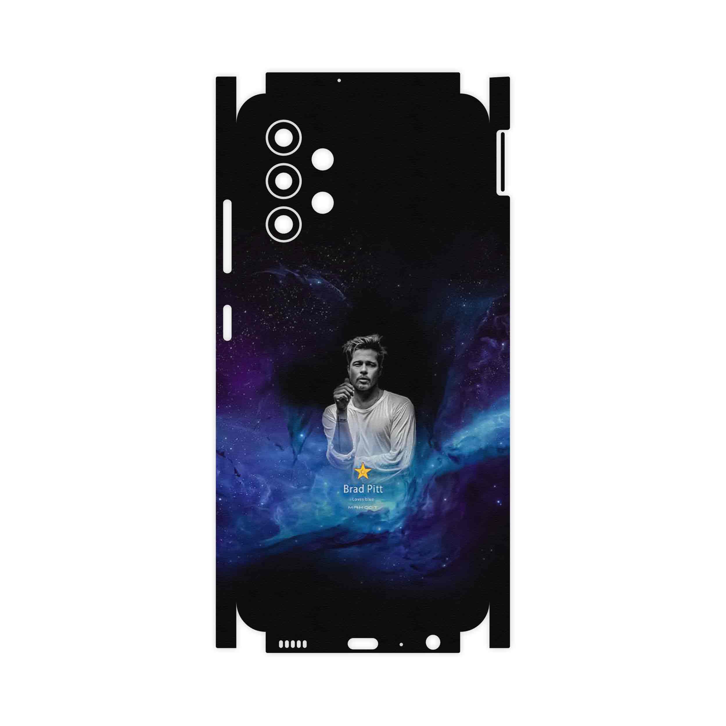 برچسب پوششی ماهوت مدل Brad Pitt-FullSkin مناسب برای گوشی موبایل سامسونگ Galaxy M32 5G