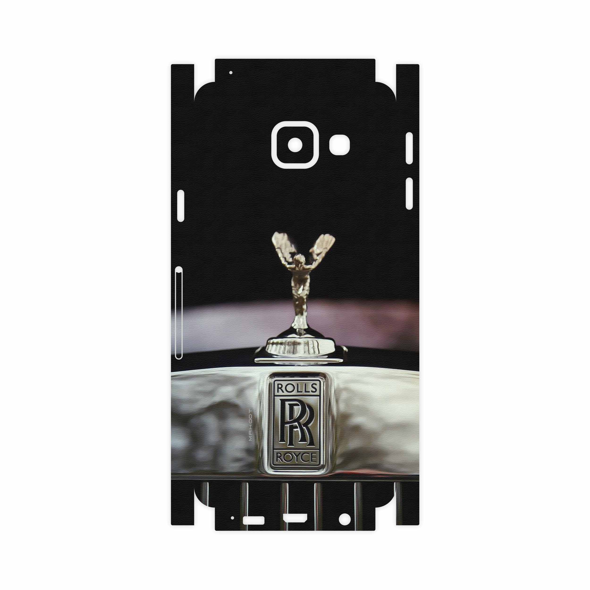 برچسب پوششی ماهوت مدل Rolls-Royce Motor-FullSkin مناسب برای گوشی موبایل سامسونگ Galaxy A3 2016