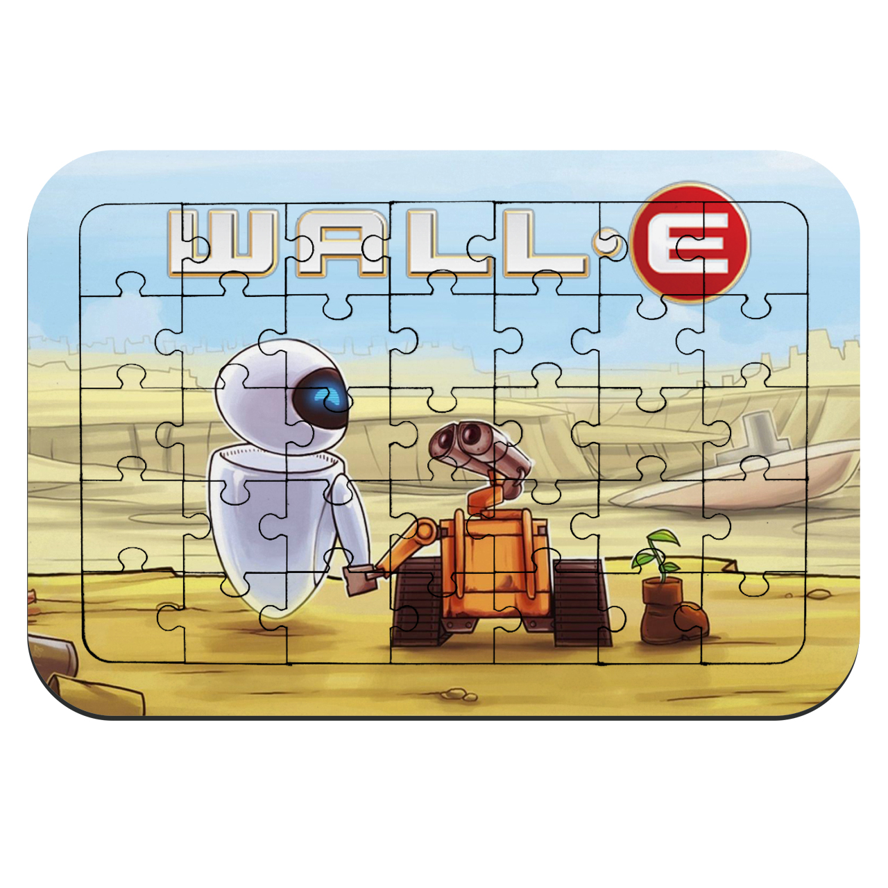	 پازل 35 تکه طرح انیمیشن WALL-E مدل NI1418 