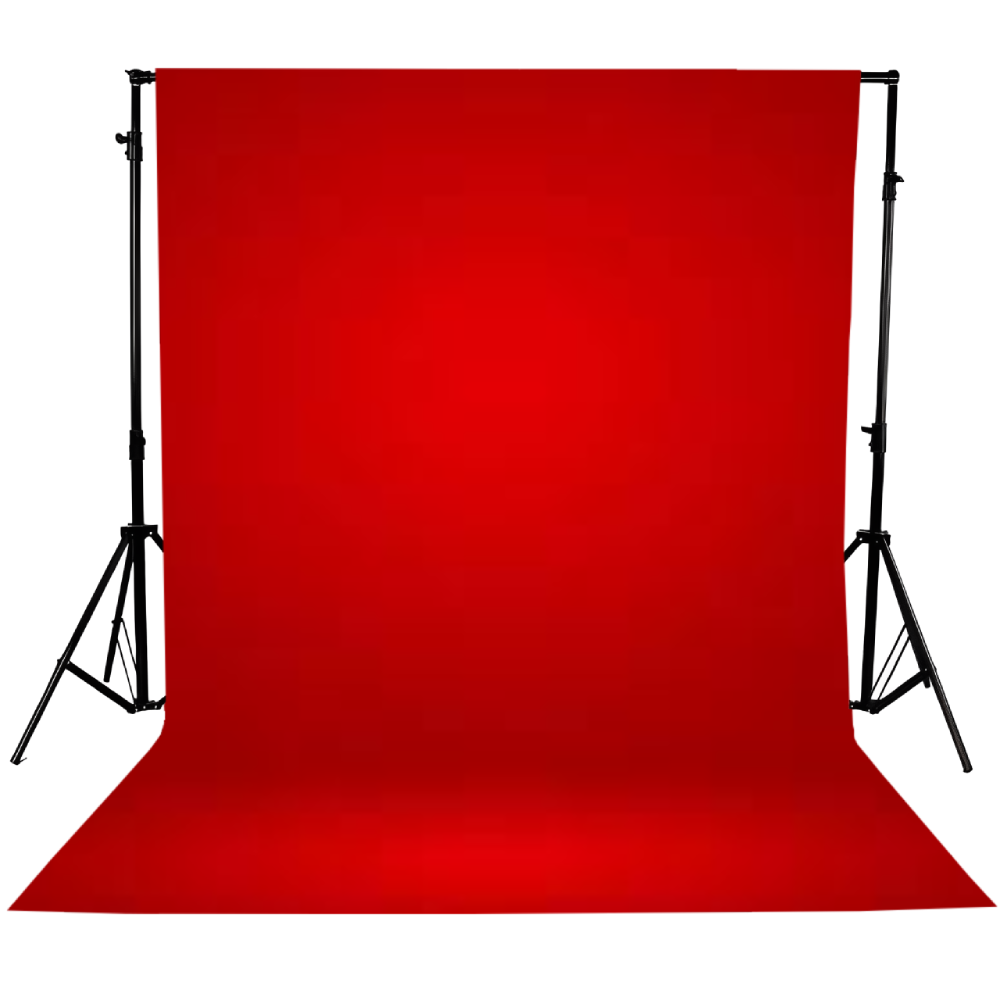 فون بک گراند قرمز شطرنجی 2x3m