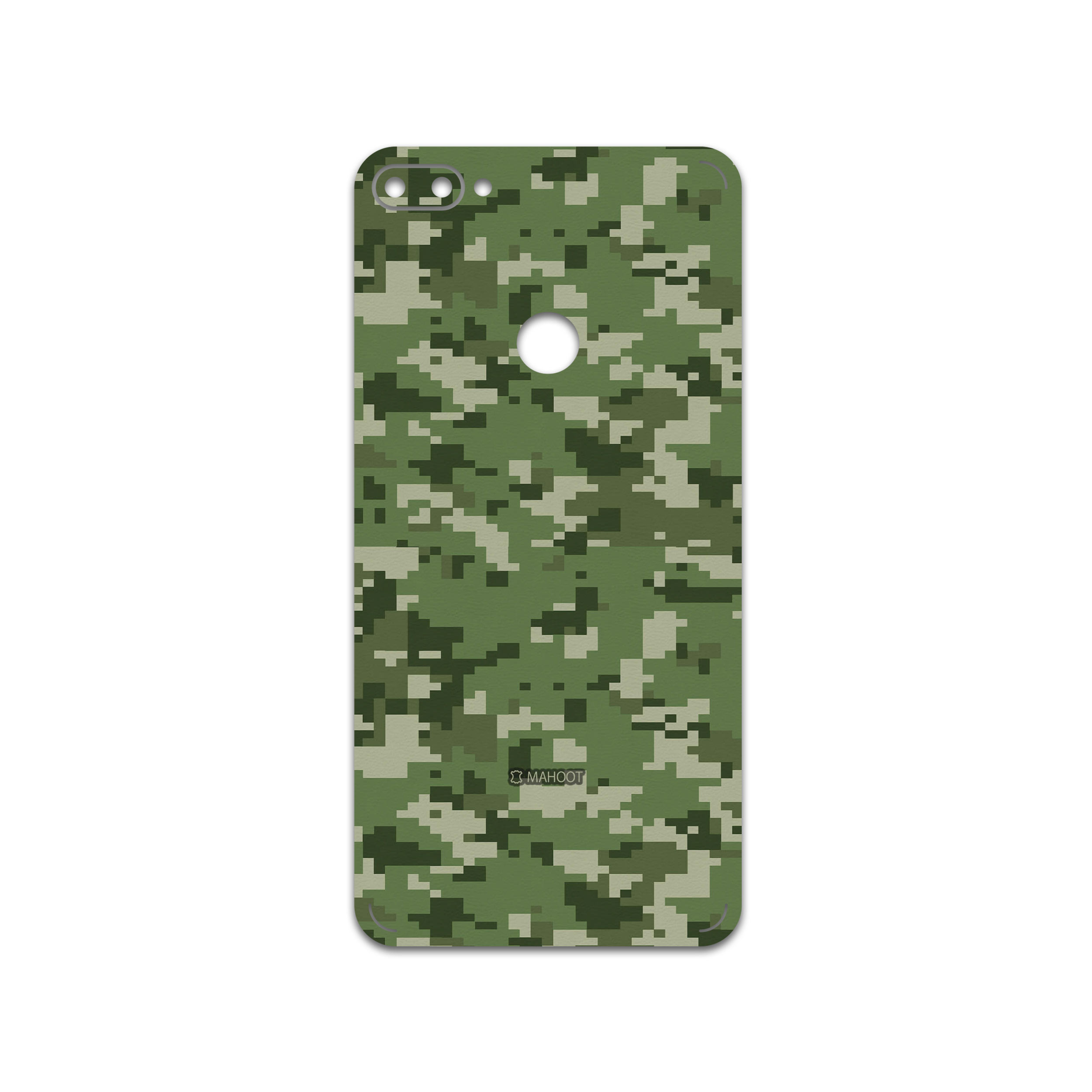 برچسب پوششی ماهوت مدل Army-Green-Pixel مناسب برای گوشی موبایل اچ تی سی Desire 12 Plus