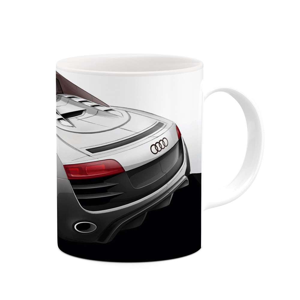 ماگ طرح ماشین آئودی مدل mgs11438