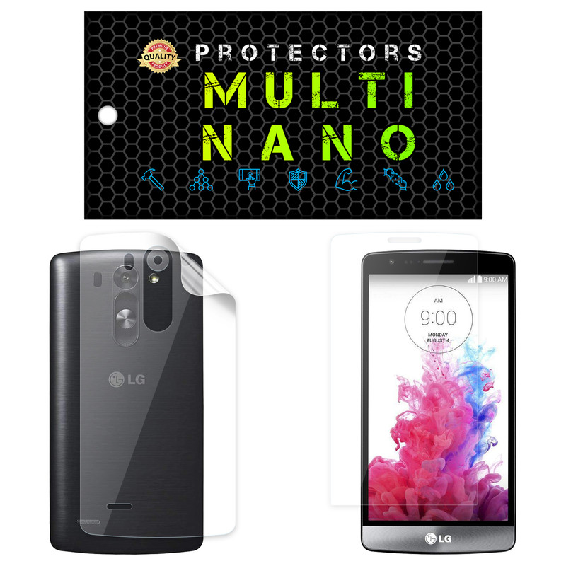محافظ صفحه نمایش مولتی نانو مدل X-SFT مناسب برای گوشی موبایل ال جی G3 Mini به همراه محافظ پشت | کالا برتری