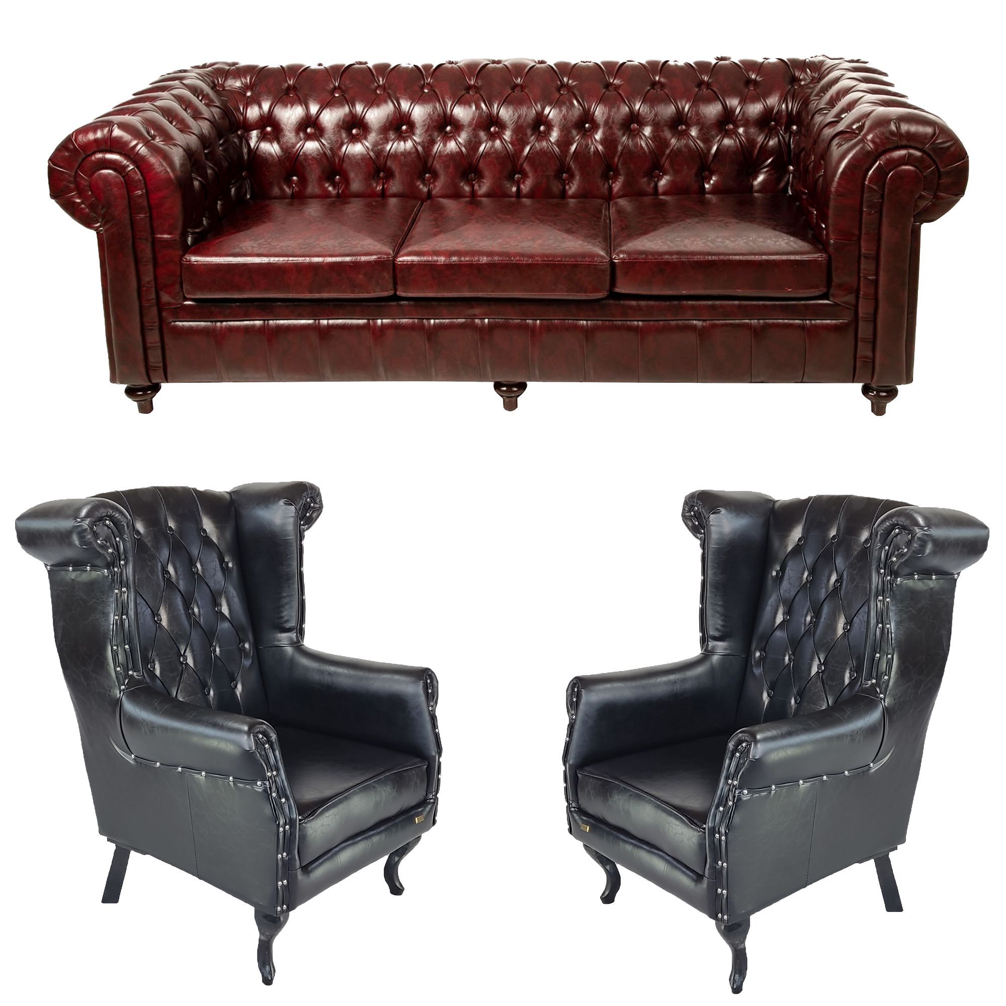 مبل پنج نفره مدل چسترفیلد سزار