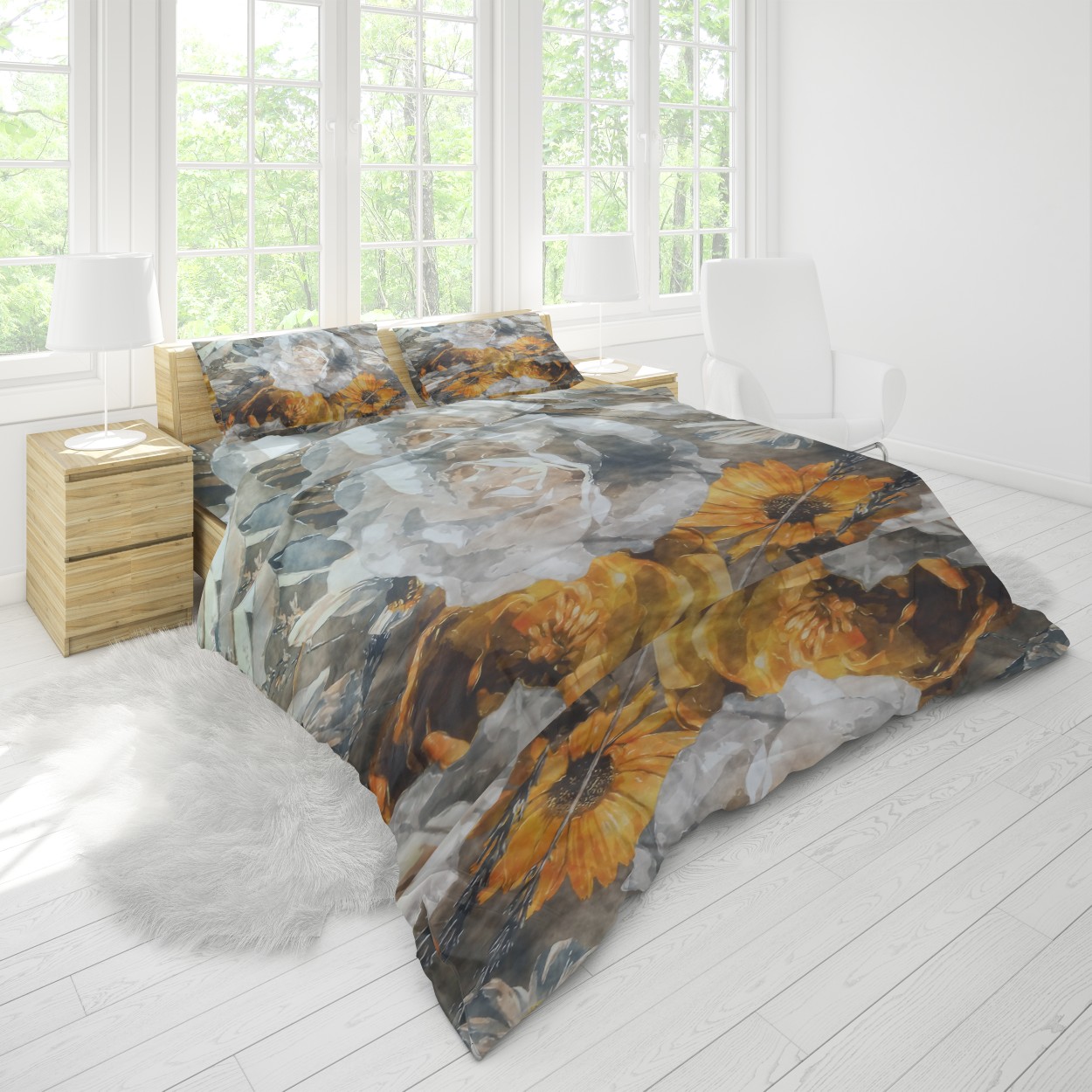 سرویس خواب مدل OR 002055 دو نفره شش تکه