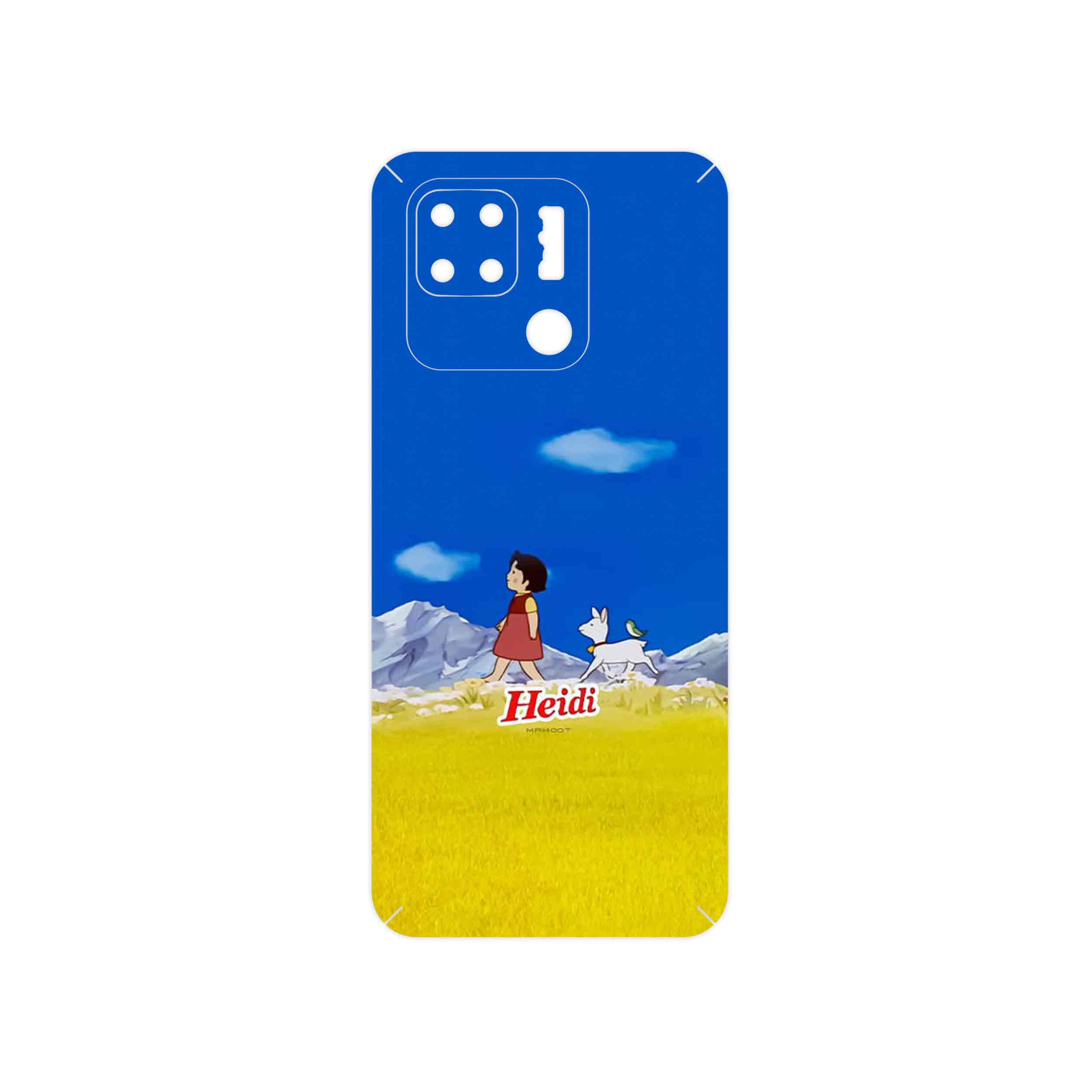 برچسب پوششی ماهوت مدل Heidi Girl of the Alps مناسب برای گوشی موبایل شیائومی Redmi 10C