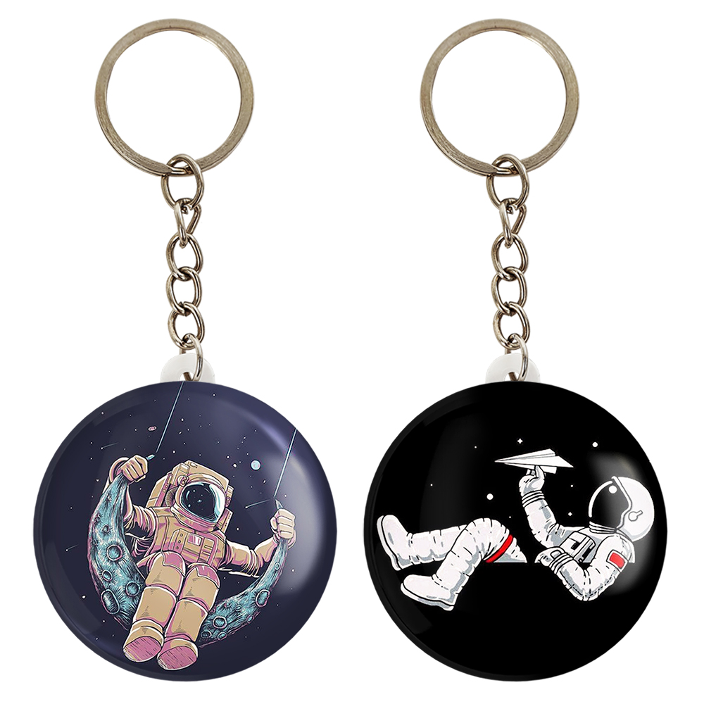 جاکلیدی خندالو مدل فضانورد کد 19201923 مجموعه 2 عددی