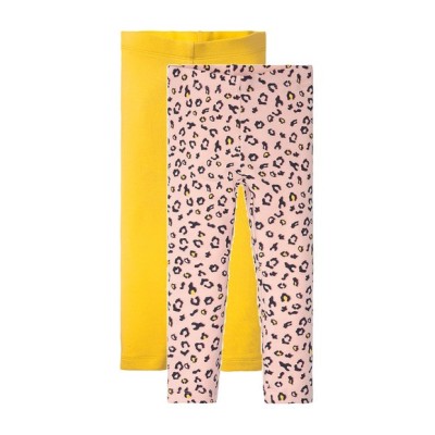 پک دو عددی لگینگ بچگانه کرکی برند آلمانی lupilu سایز 1تا2 سال رنگ زرد