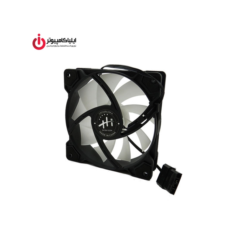 فن خنک کننده 12*12 بلبرینگی مدل HI CD1225L12FA