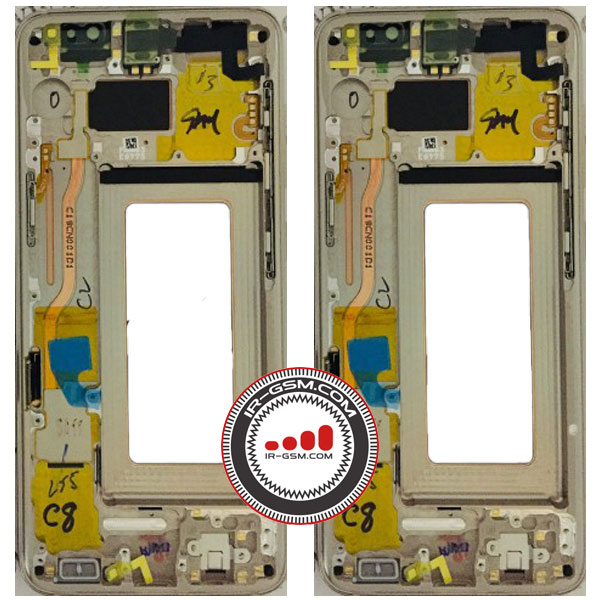 فریم ال سی دی روکار طلایی سامسونگ FRAME SAMSUNG S8 G950