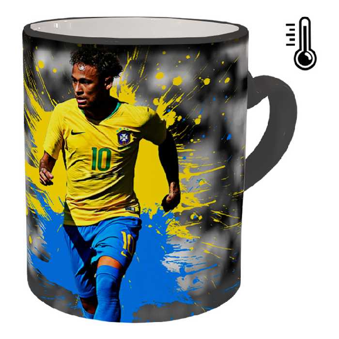 ماگ حرارتی مدل دسته قلبی طرح نیمار کد 47